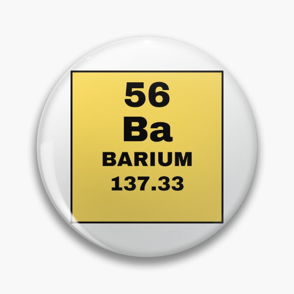 Item preview, Periodic Table Of Elements - 56 (Ba) Barium designed and sold by ArtsyCity.