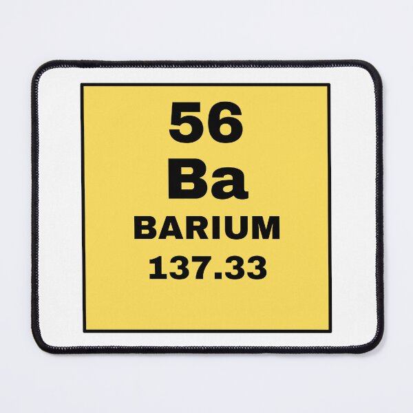 Item preview, Periodic Table Of Elements - 56 (Ba) Barium designed and sold by ArtsyCity.