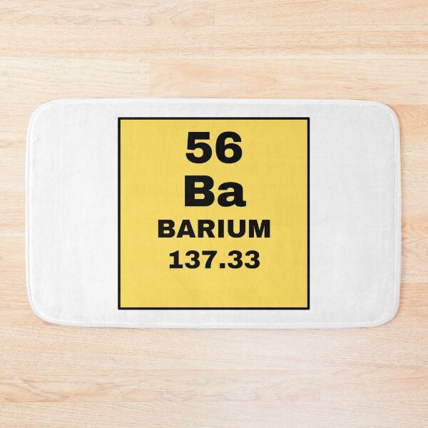 Item preview, Periodic Table Of Elements - 56 (Ba) Barium designed and sold by ArtsyCity.