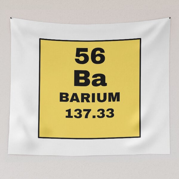 Item preview, Periodic Table Of Elements - 56 (Ba) Barium designed and sold by ArtsyCity.