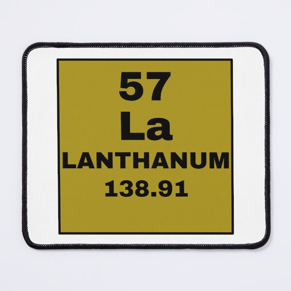 Item preview, Periodic Table Of Elements - 57 (La) Lanthanum designed and sold by ArtsyCity.