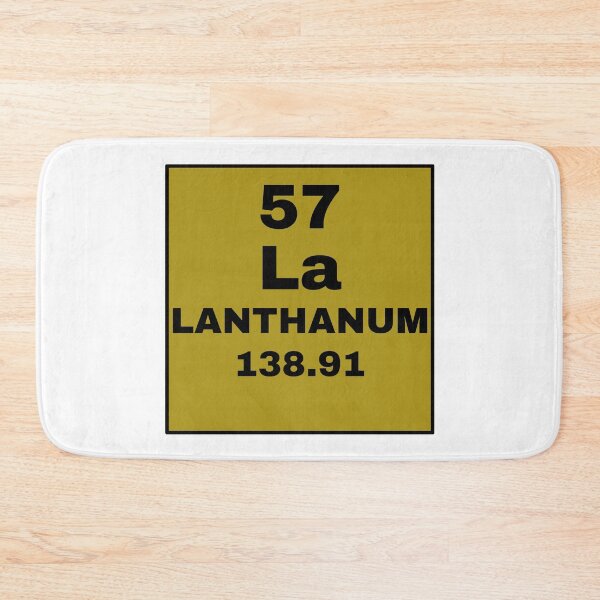Item preview, Periodic Table Of Elements - 57 (La) Lanthanum designed and sold by ArtsyCity.