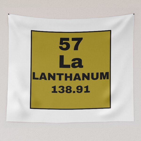Item preview, Periodic Table Of Elements - 57 (La) Lanthanum designed and sold by ArtsyCity.