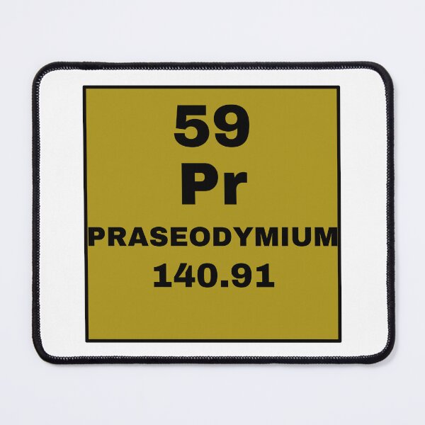 Item preview, Periodic Table Of Elements - 59 (Pr) Praseodymium designed and sold by ArtsyCity.
