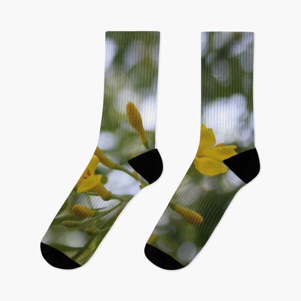 Item preview, Shaded Carolina Jessamine Bokeh Background designed and sold by taiche.