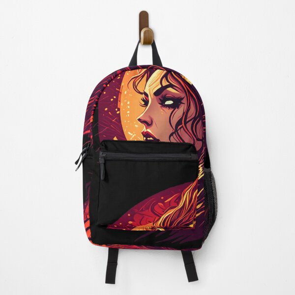 Item preview, Fiery Woman: Graphic Novel Superheroine Surrounded by Flames designed and sold by ByteyCreatives.