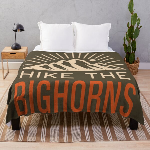 Item preview, Hike The Bighorns Wyoming Sunburst designed and sold by Esskay Designs.