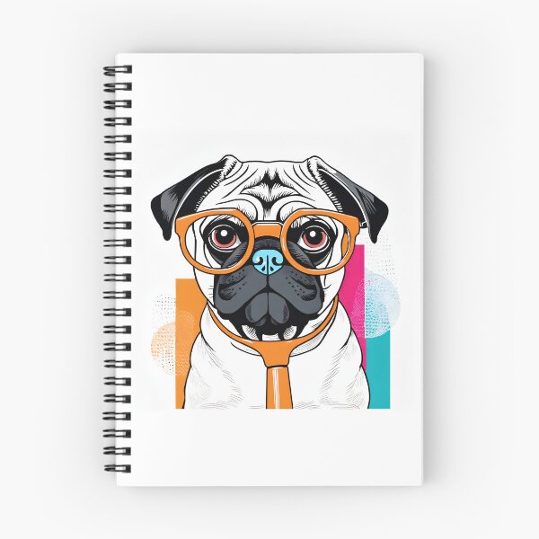 Item preview, Cute Portrait of A Pug designed and sold by wildpiksel.