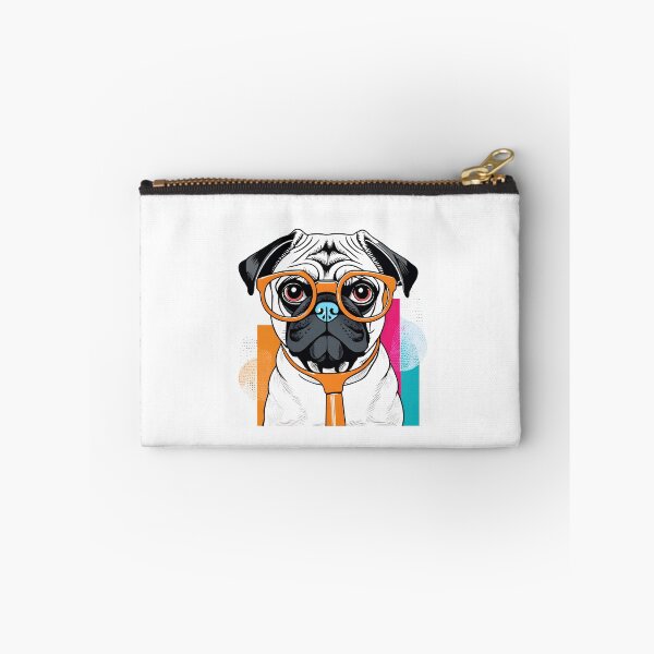 Item preview, Cute Portrait of A Pug designed and sold by wildpiksel.