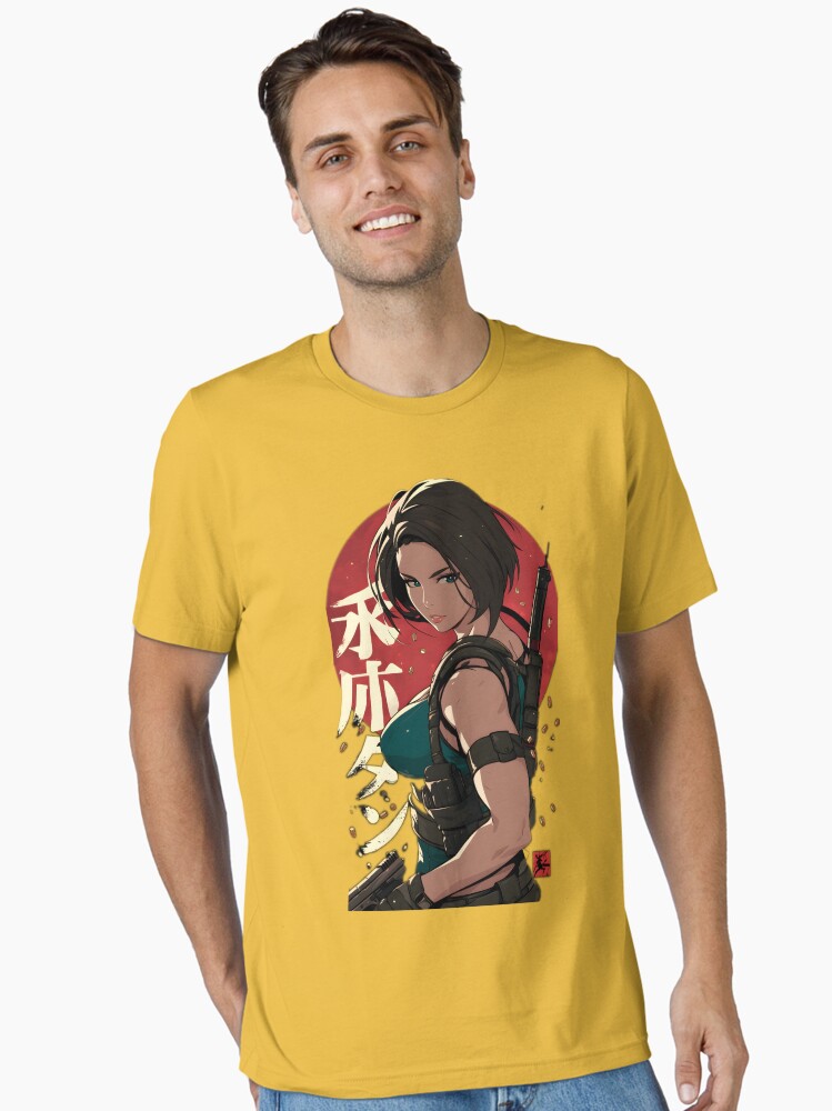 Resident Evil Chris & Jill Valentine Men's T Shirt Zombie