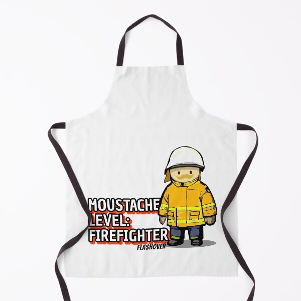 Item preview, Moustache Level: Firefighter Rural designed and sold by Flashover.