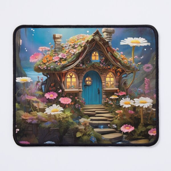 Item preview, Fairy House Amid Colorful Daisies designed and sold by T-shirtMill.