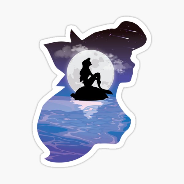 Little Mermaid 2023 Adult Stickers sold by Tired Clinician