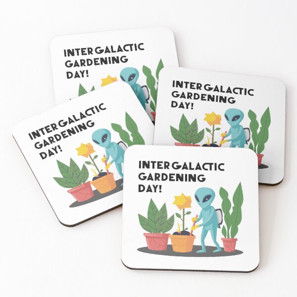 Item preview, Intergalactic Gardening Day designed and sold by MaateoDesign.
