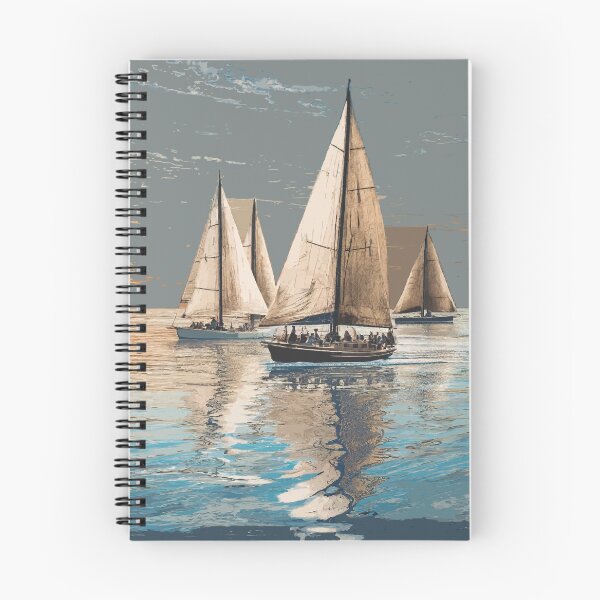 Item preview, Sailing Through Time: Vintage Sailboats in Art designed and sold by bb-15artstudio.