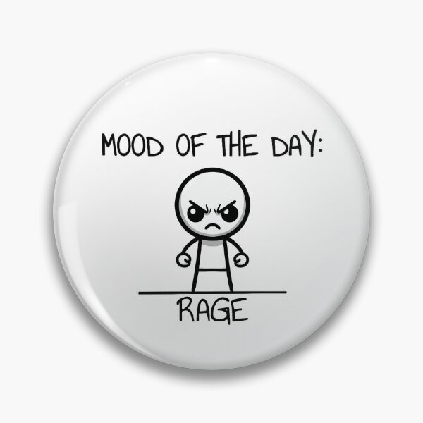 Item preview, Mood of The Day: Rage - Stickman Crew #7 designed and sold by TheRumblingNerd.