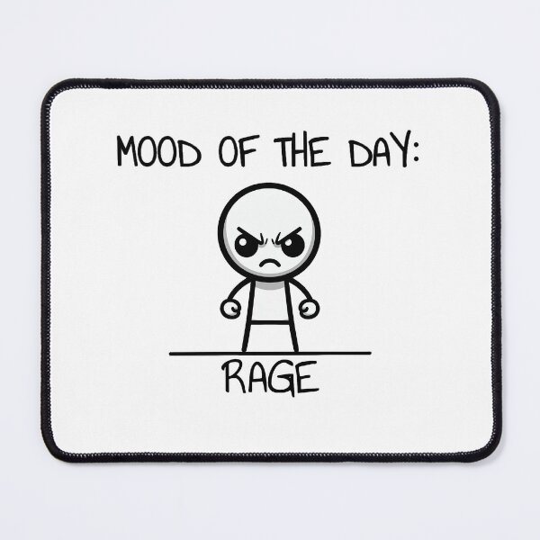 Item preview, Mood of The Day: Rage - Stickman Crew #7 designed and sold by TheRumblingNerd.