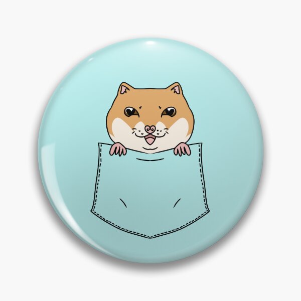 Item preview, Cute Hamster in the Pocket designed and sold by HugSomeNettles.