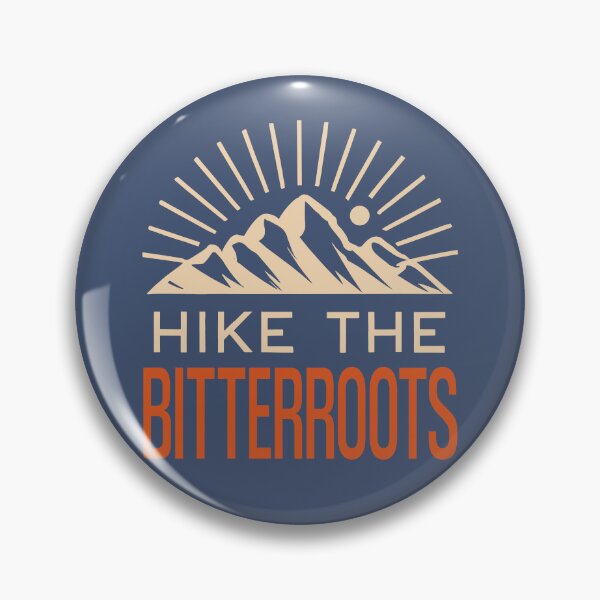 Item preview, Hike The Bitterroots Idaho Montana Sunburst designed and sold by Esskay Designs.