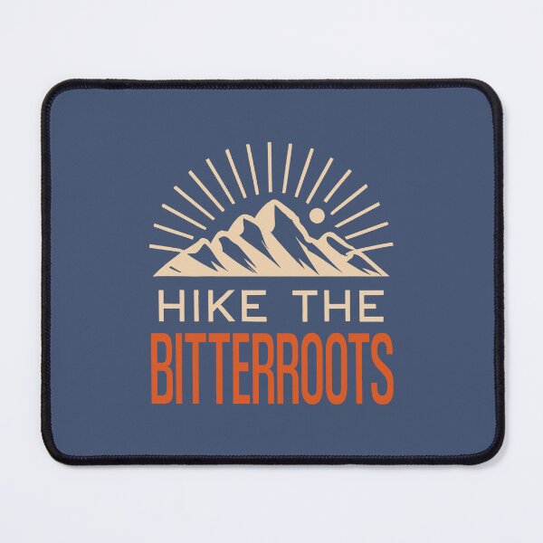 Item preview, Hike The Bitterroots Idaho Montana Sunburst designed and sold by Esskay Designs.