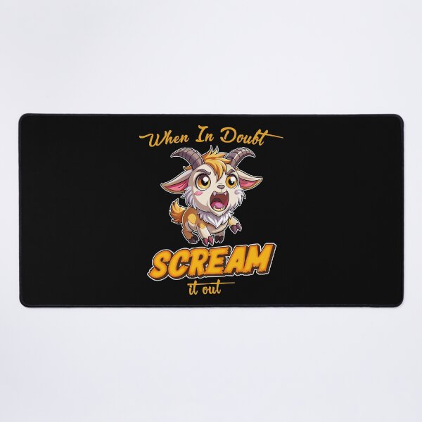 Item preview, Screaming goat designed and sold by onemoremask.