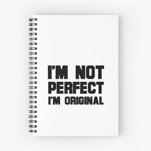 Item preview, i'm not perfect i'm original designed and sold by 101univers.