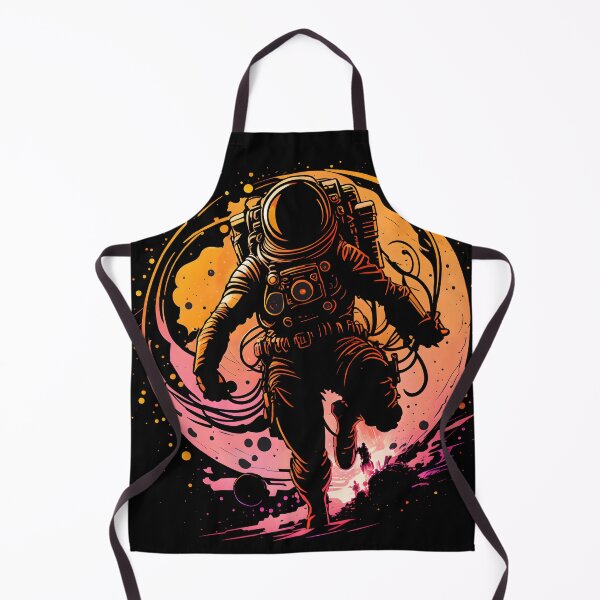 Item preview, Cosmic Odyssey: Vibrant Astronaut Emblem designed and sold by ByteyCreatives.