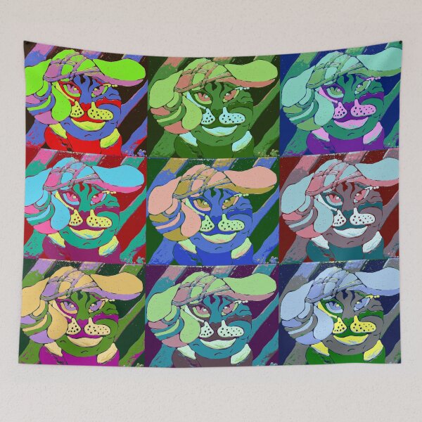 Artikelvorschau, A cat in a hat 6 entworfen und verkauft von Gluecknika.