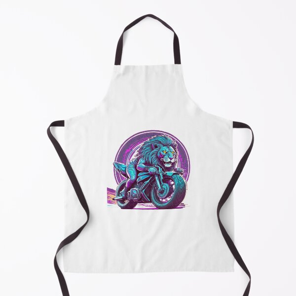 Item preview, Lion racer on a motorcycle designed and sold by BADESIGNZZ.
