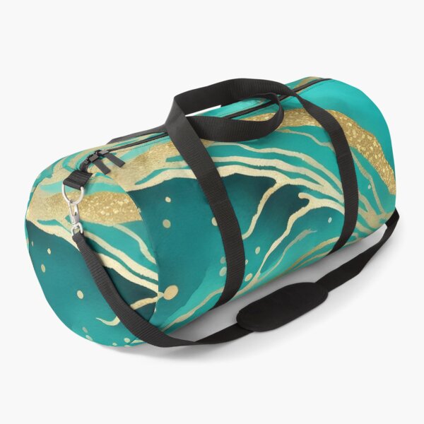 Item preview, Golden Waves in Turquoise Sea designed and sold by CalmnessbyChoice.