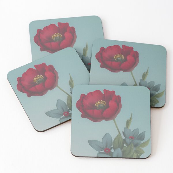 Item preview, Flowers, poppy designed and sold by Glenbobagins.