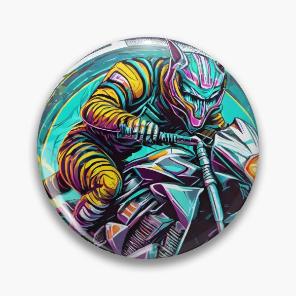 Item preview, Biker Tiger racing on a motorcycle designed and sold by BADESIGNZZ.