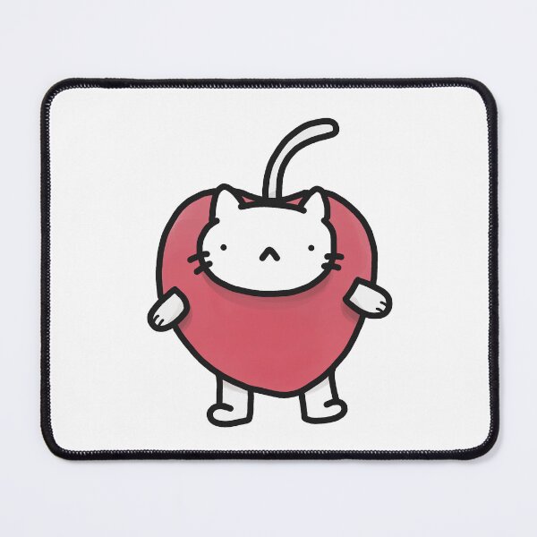Item preview, Apple white cat designed and sold by Kartolla.