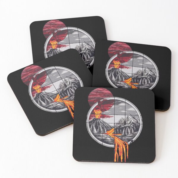 Item preview, Magma river and bloody sun designed and sold by Tajdi.