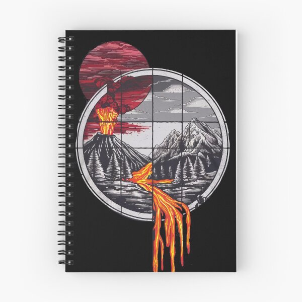 Item preview, Magma river and bloody sun designed and sold by Tajdi.