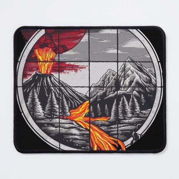 Item preview, Magma river and bloody sun designed and sold by Tajdi.