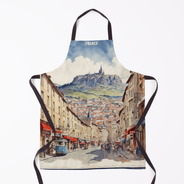 Item preview, Clermont Ferrand France Vintage Travel Tourism  designed and sold by TravelersGems.
