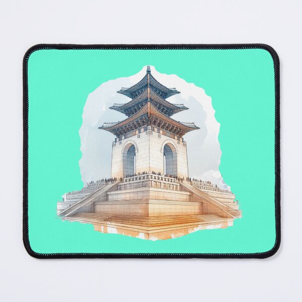 Item preview, 3D Sketch of Korea's Independent Monument , designed and sold by PaintMeWorld.