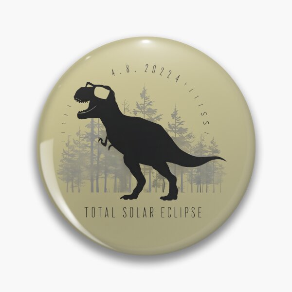 Item preview, Solar Eclipse dinosaur Wearing Solar Eclipse Glasses designed and sold by FurRealStudioCo.