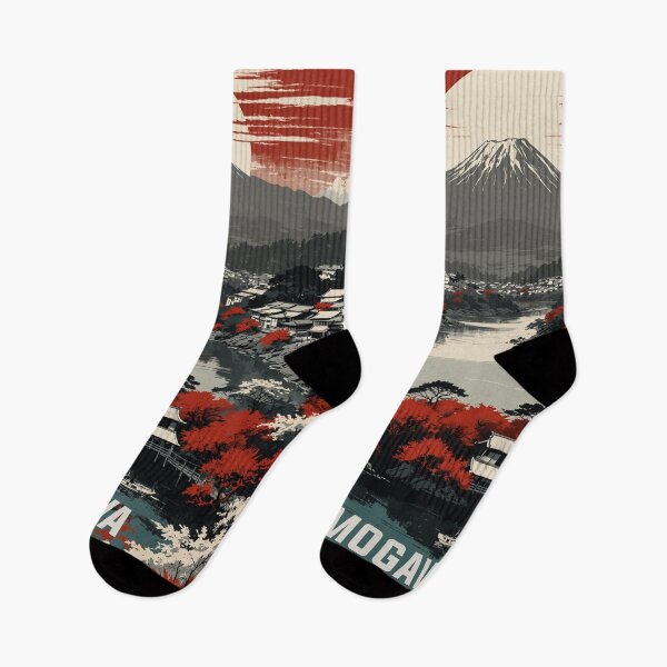 Item preview, Kamogawa Japan Vintage Travel Tourism  designed and sold by TravelersGems.