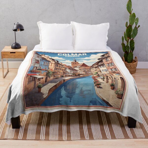 Item preview, Colmar Ferrand France Vintage Travel Tourism designed and sold by TravelersGems.