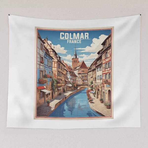 Item preview, Colmar Ferrand France Vintage Travel Tourism  designed and sold by TravelersGems.