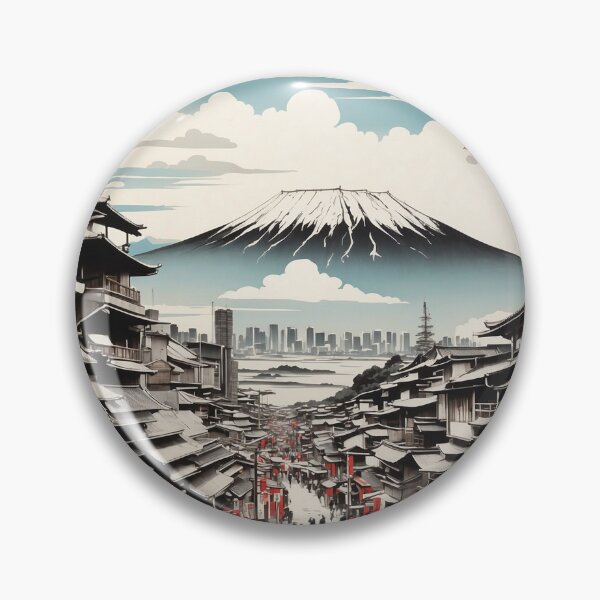 Item preview, Kanazawa Japan Vintage Travel Tourism  designed and sold by TravelersGems.