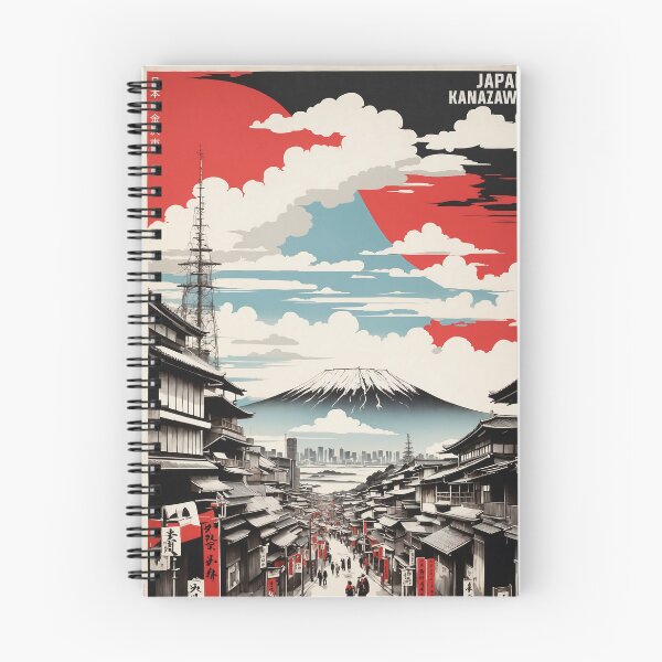Item preview, Kanazawa Japan Vintage Travel Tourism  designed and sold by TravelersGems.