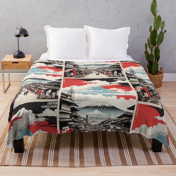 Item preview, Kanazawa Japan Vintage Travel Tourism designed and sold by TravelersGems.
