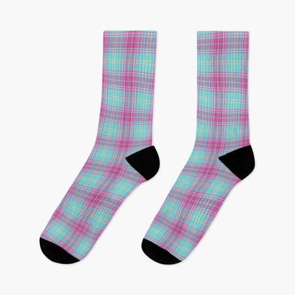 Item preview, Cuadros rosa fuerte y aguamarina designed and sold by plaidwerx.