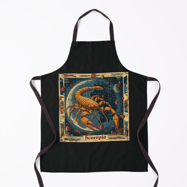 Item preview, Vintage SciFi Style Scorpio Zodiac Sign designed and sold by AiHead.