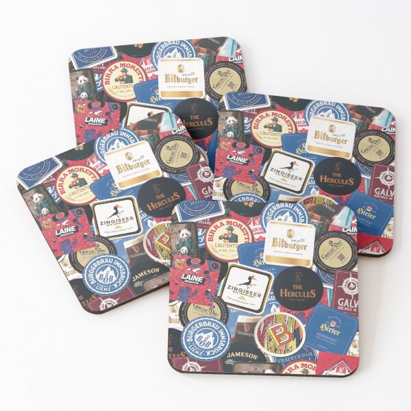 Item preview, European Coasters designed and sold by farfromvenus.