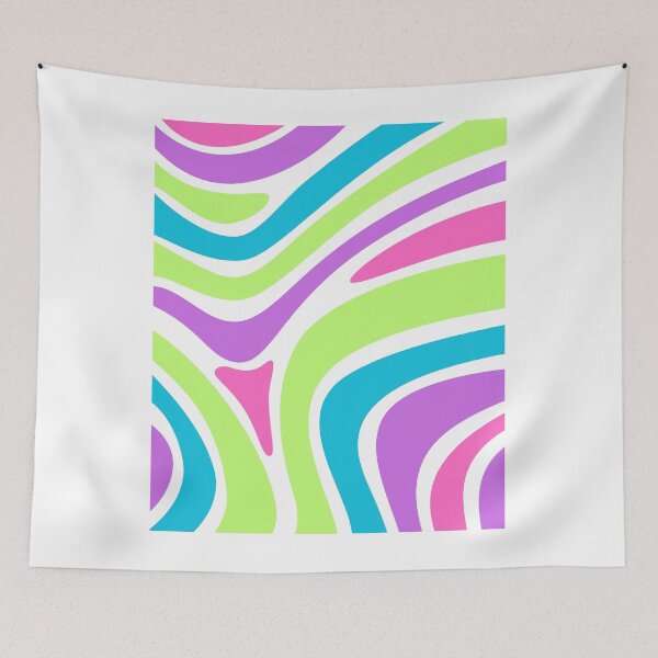 Item preview, Retro Swirl Abstract Pattern (Pastel) designed and sold by MaizzArts.
