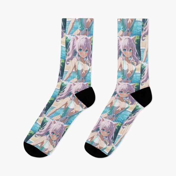 Item preview, Anime Girl Beach Day  designed and sold by Lukasz Kobylka.